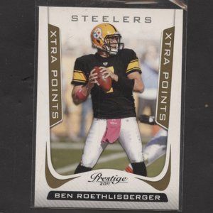 2011 PRESITGE FOOTBALL BEN ROETHLISBERGER PITTSBURGH STEELERS 159/250